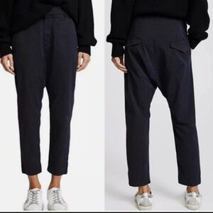 Nili Lotan Paris Black Pants Trousers Ankles Slouchy Size 2 $328 TRENDING